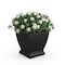 Mayne Acadia 20in Tall Planter - Black 5920-B - alternate 1